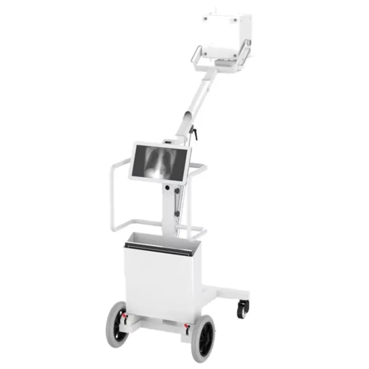 8KW Mobile Digital X-Ray Unit With Flat Panel Detector